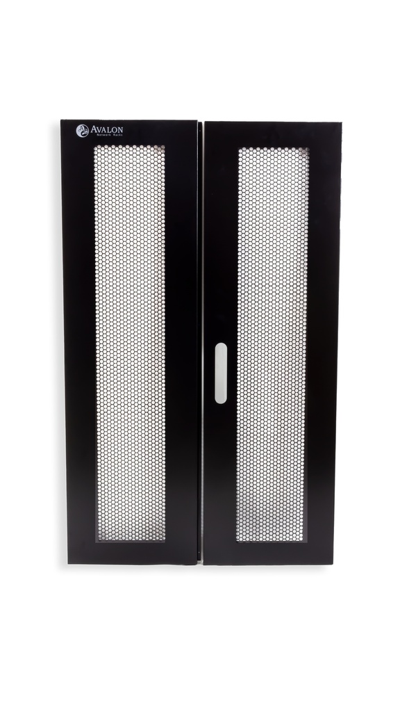 22U 600 mm Double Perforated Door for Floor Standing Racks