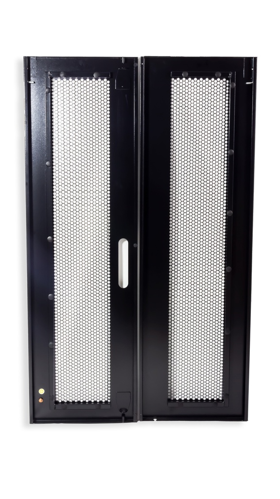 22U 600 mm Double Perforated Door for Floor Standing Racks