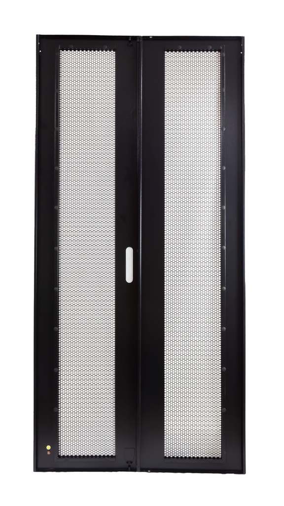 37U 800 mm Double Perforated Door for Floor Standing Racks 