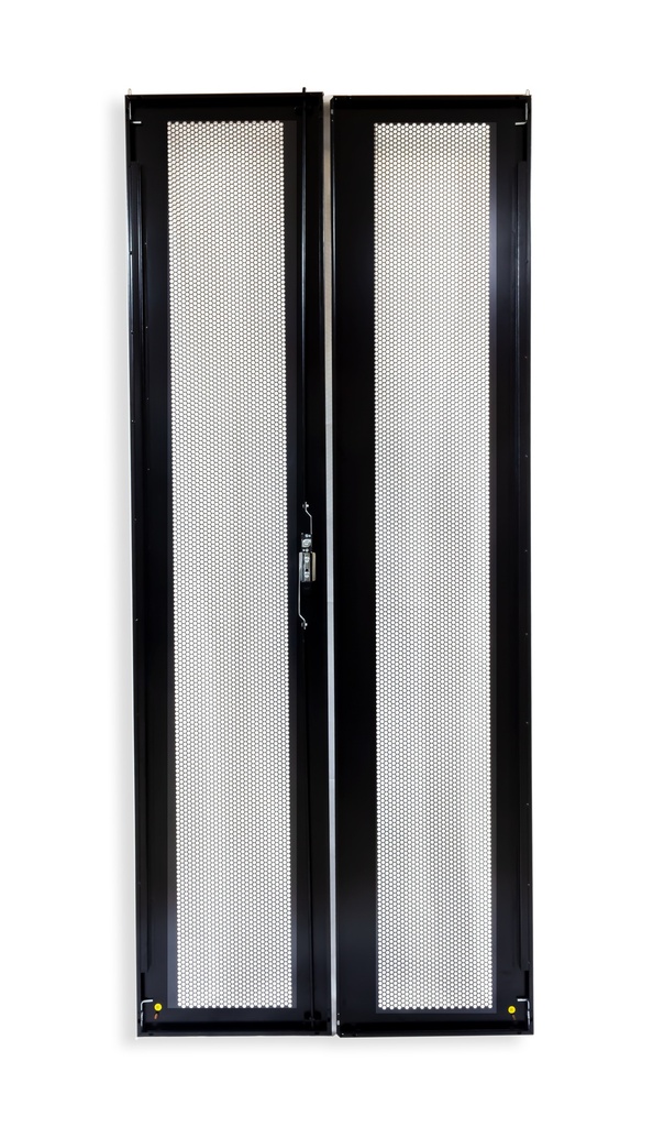 42U 800 mm Double Perforated Door for Floor Standing Racks