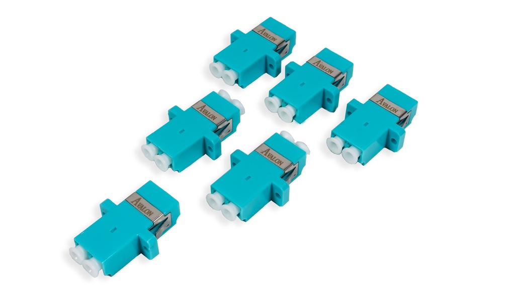 Fiber Adapter LC Duplex Multi-Mode (OM3)