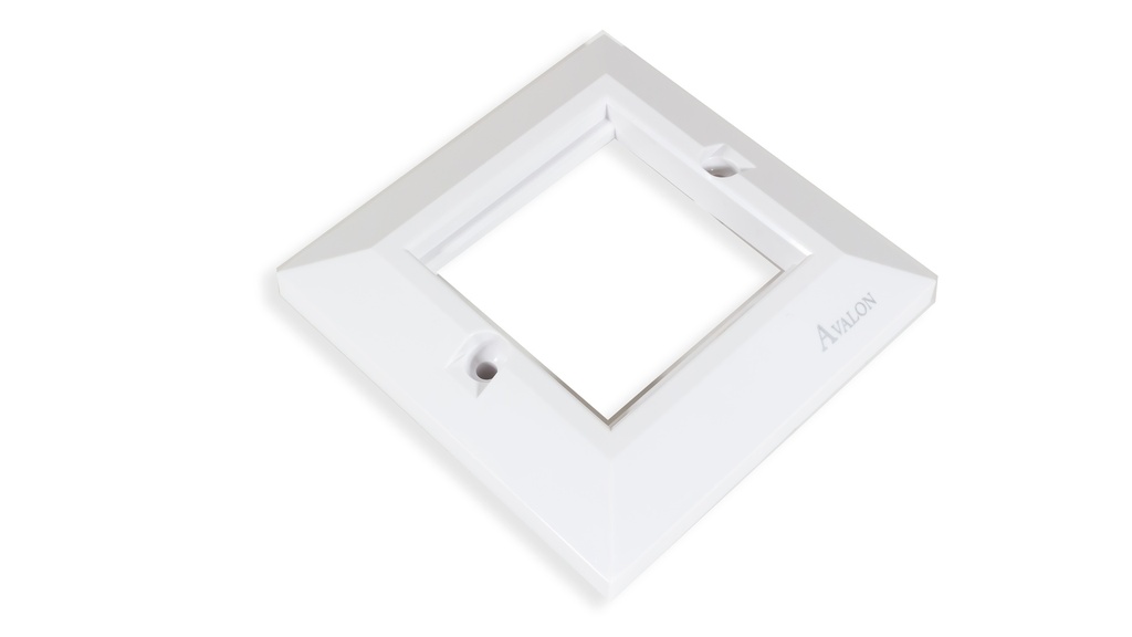 Single Faceplate for Angular Beveled Keystone Holder