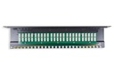 50 Port Voice Patch Panel - 1U - 19&quot; - Loaded