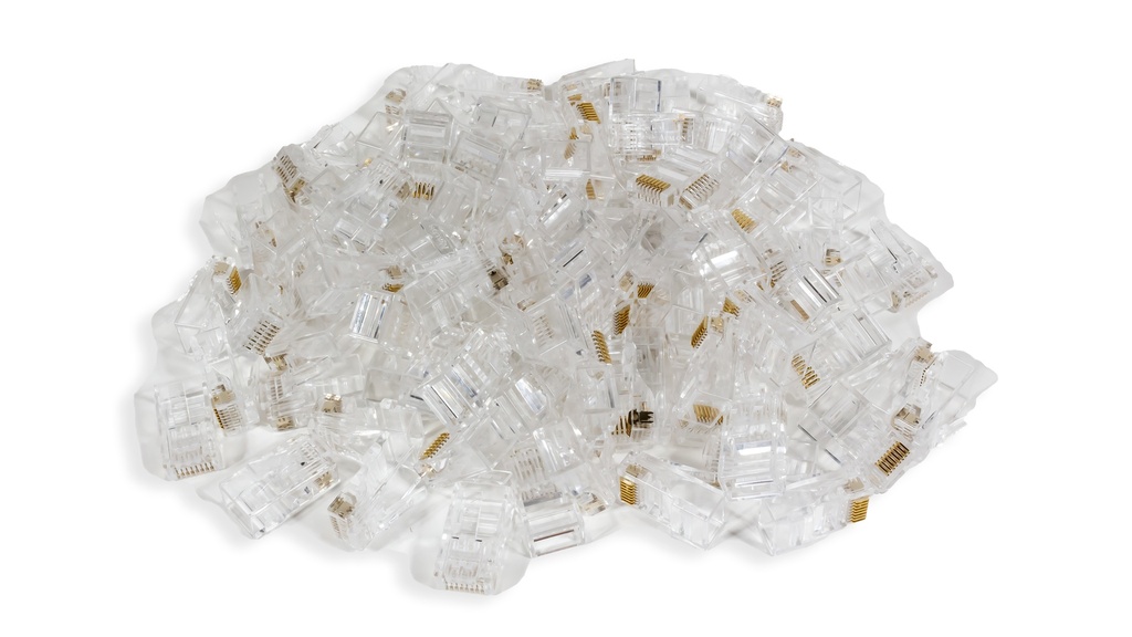 Cat.6 RJ45 Unshielded Connectors (Pack of 100)