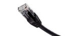 Cat.6A 10G UTP 26 AWG PVC Patch Cord 3 mtr Black Colour 