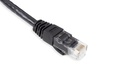 Cat.6A 10G UTP 26 AWG PVC Patch Cord 10 mtr Black Colour 