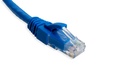 Cat.6A 10G UTP 26 AWG PVC Patch Cord 5 mtr Blue Colour 