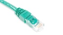 Cat.6A 10G UTP 26 AWG PVC Patch Cord 3 mtr Green Colour