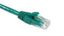 Cat.6A 10G UTP 26 AWG PVC Patch Cord 5 mtr Green Colour