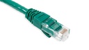 Cat.6A 10G UTP 26 AWG PVC Patch Cord 5 mtr Green Colour