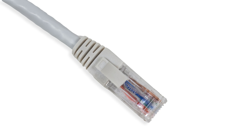 Cat.6A 10G UTP 26 AWG PVC Patch Cord 5 mtr Grey Colour 