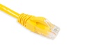 Cat.6A 10G UTP 26 AWG PVC Patch Cord 5 mtr Yellow Colour