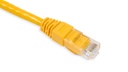 Cat.6A 10G UTP 26 AWG PVC Patch Cord 5 mtr Yellow Colour