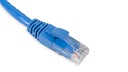 Cat.6 UTP 24 AWG PVC Patch Cord 0.3 mtr Blue Colour