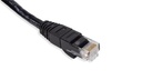 Cat.6 UTP 24 AWG PVC Patch Cord 1 mtr Black Colour