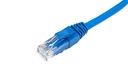 Cat.6 UTP 24 AWG LSZH Patch Cord 1 mtr Blue Colour