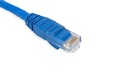 Cat.6 UTP 24 AWG LSZH Patch Cord 1 mtr Blue Colour