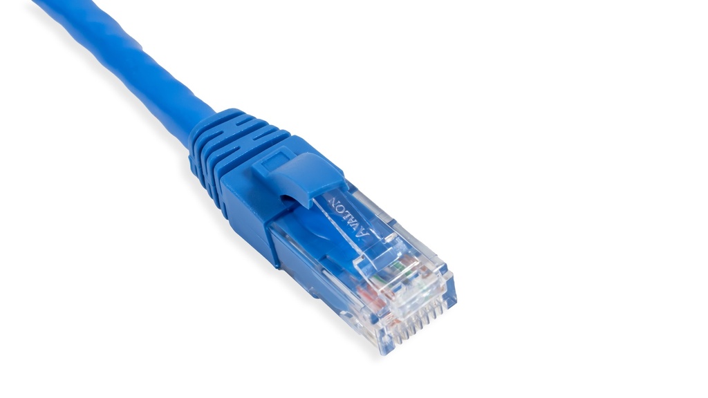 Cat.6 UTP 24 AWG PVC Patch Cord 5 mtr Blue Colour