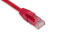 Cat.6 UTP 24 AWG PVC Patch Cord 1 mtr Red Colour