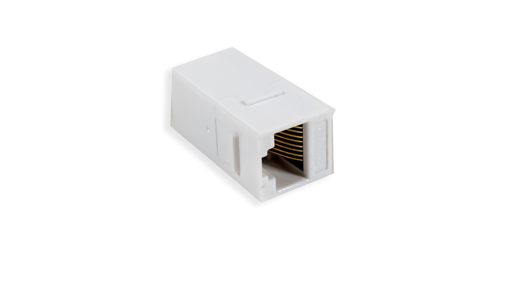 Cat.6 UTP Keystone Coupler - White