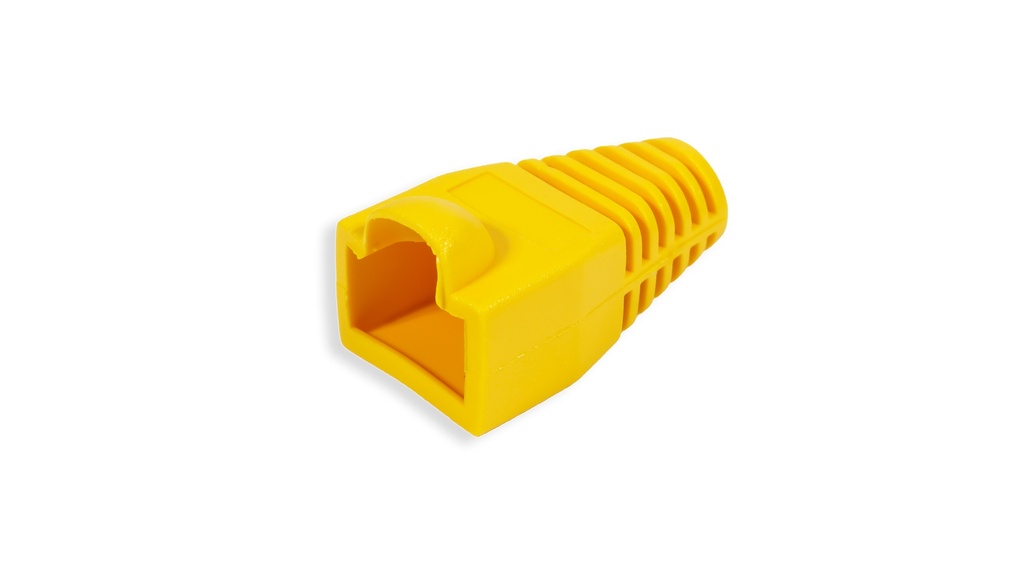 RJ45 Cat.6 Boots (Pack of 100) Yellow Colour