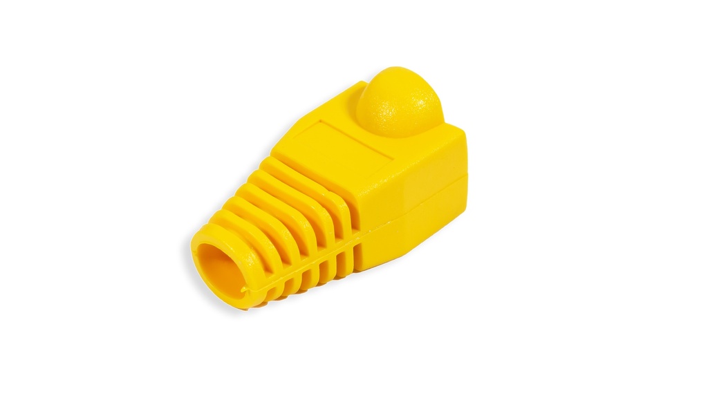 RJ45 Cat.6 Boots (Pack of 100) Yellow Colour