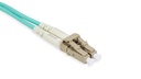 LC-LC  Multi-Mode OM3 Duplex Patch Cord 1 mtr - LSZH