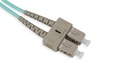 LC-SC  Multi-Mode OM3 Duplex Patch Cord 5 mtr - LSZH