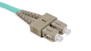 LC-SC Multi-Mode OM3 Duplex Patch Cord 1 mtr - LSZH