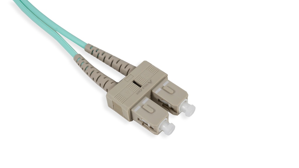 SC-SC  Multi-Mode OM3 Duplex Patch Cord 3 mtr - LSZH