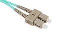 SC-SC  Multi-Mode OM3 Duplex Patch Cord 5 mtr - LSZH