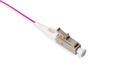 Fiber LC Pigtail Multi-Mode OM4 1 mtr - LSZH