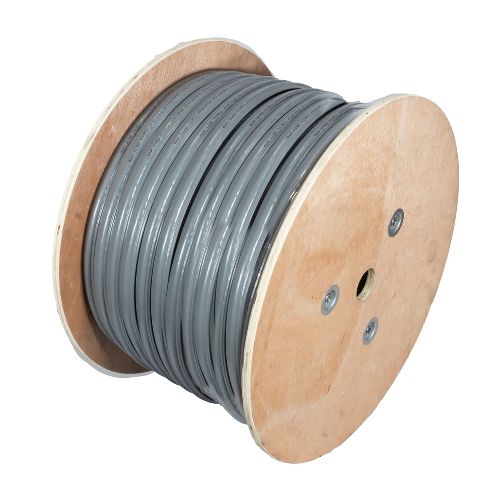 1 x Cat.6A STP Industrial Flexible Elevator Cable, 100 mtr, Grey Colour