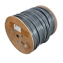 1 x Cat.6A STP Industrial Flexible Elevator Cable, 200 mtr, Grey Colour