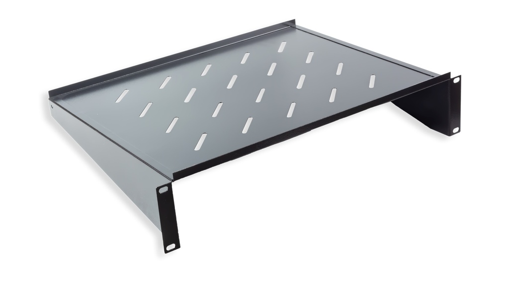 2U Universal Rack Mount Shelf (350mm Depth)