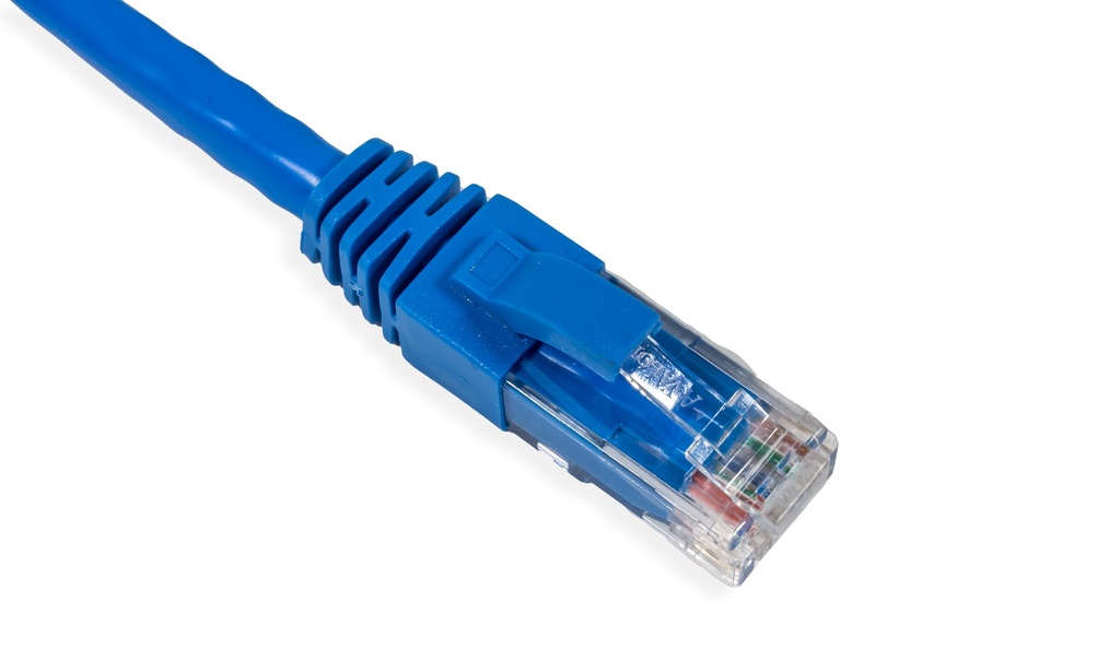 Cat.6 UTP 24 AWG PVC Patch Cord 2 mtr Blue Colour