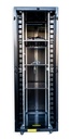 47U x 800(W) x 1200(D) - Premium Floor Standing Rack - Golden Series -  Double Door