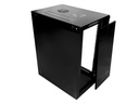 15U x 600(W) x 450(D) - Single Section Wall Mount Cabinet + Fan