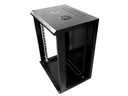 15U x 600(W) x 450(D) - Single Section Wall Mount Cabinet + Fan