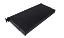 19" 1U 24 Port Modular Fiber Patch Panel with splice tray for SC Single-Mode or Multi-Mode Adaptors, 19" Rack Mount (Unloaded) - Supports SC Duplex Adapters