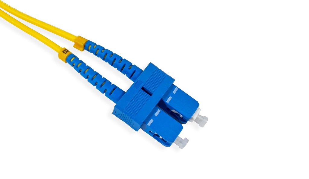 SC-SC Single-Mode Duplex Patch Cord 10 mtr - LSZH