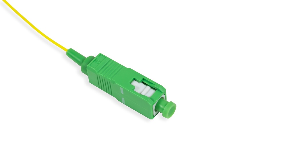 Fiber SC Pigtail Single-Mode APC 1 mtr - LSZH