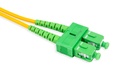 LC/APC-SC/APC Single-Mode Duplex Patch Cord 10 mtr - LSZH