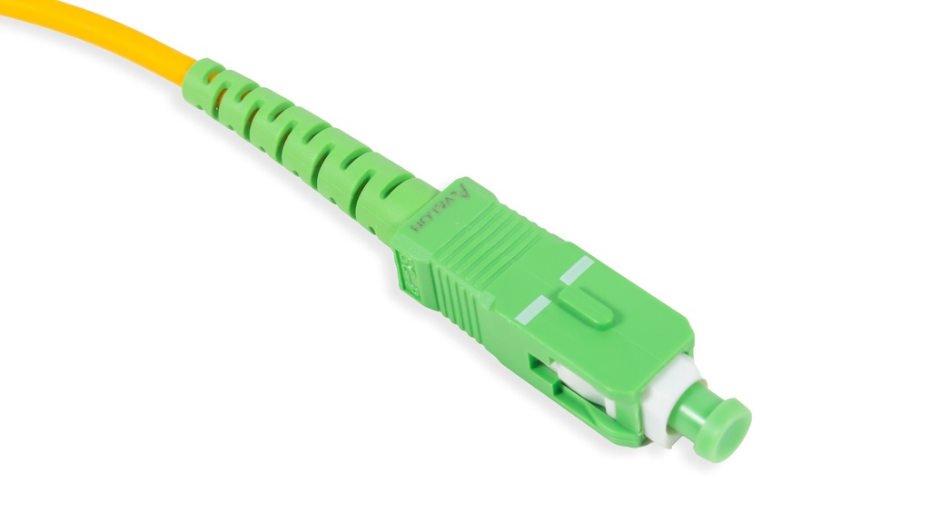 LC/APC-SC/APC Single-Mode Simplex Patch Cord 1 mtr - LSZH