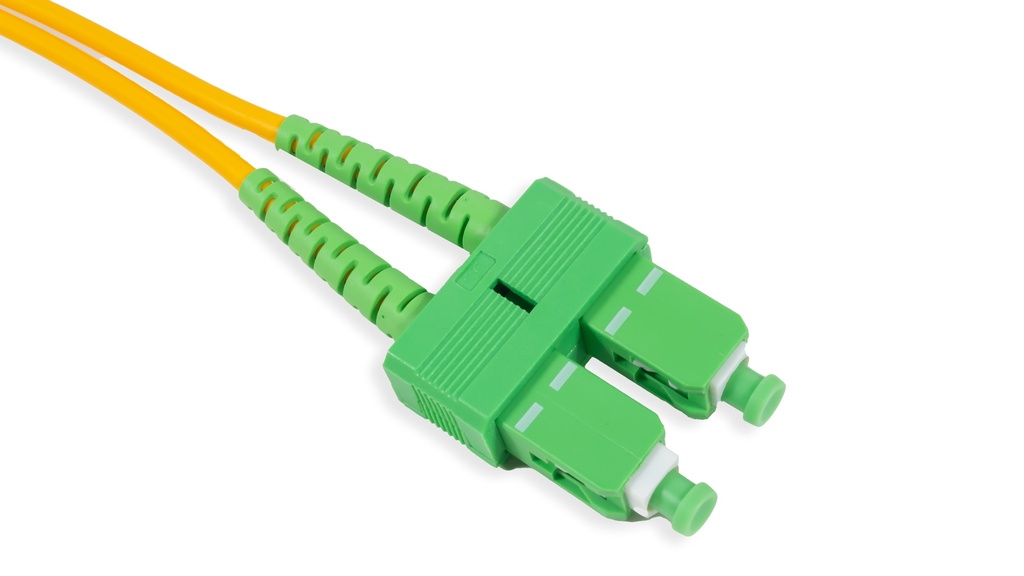 SC/APC-SC/APC Single-Mode Simplex Patch Cord 3 mtr - LSZH