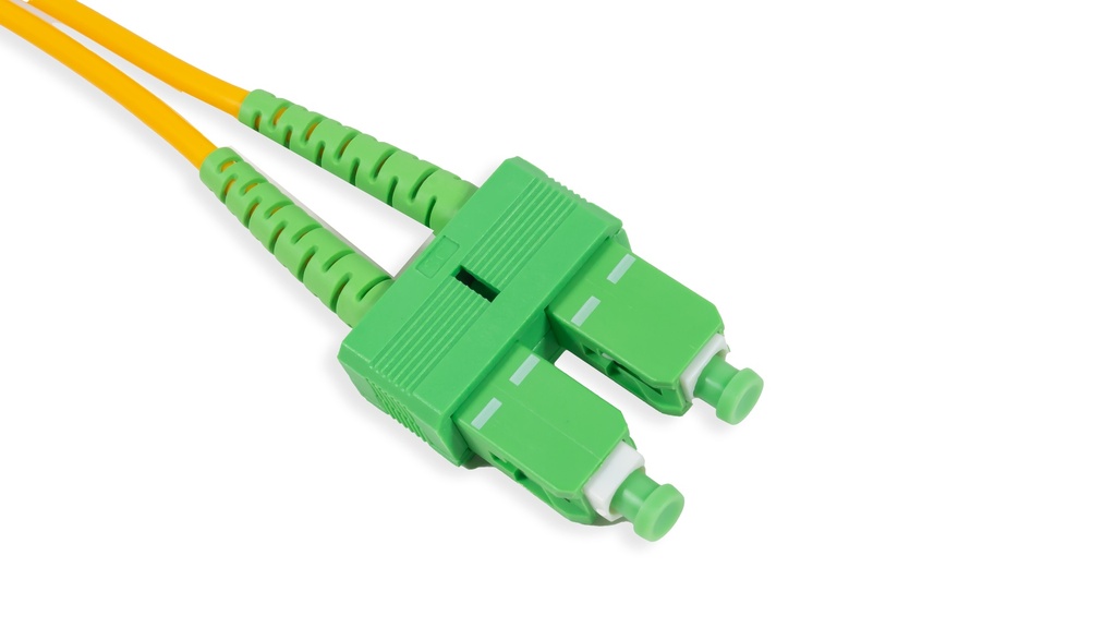 SC/APC-SC/APC Single-Mode Simplex Patch Cord 3 mtr - LSZH