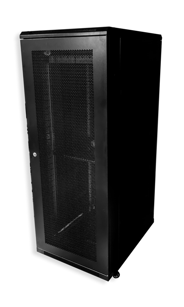 32U x 800(W) x 1000(D) - Floor Standing Rack with Perforated Back Door