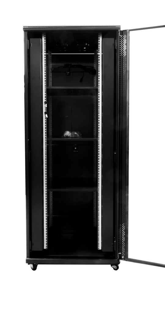 42U x 600(W) x 1000(D) - Floor Standing Rack with Perforated Back Door
