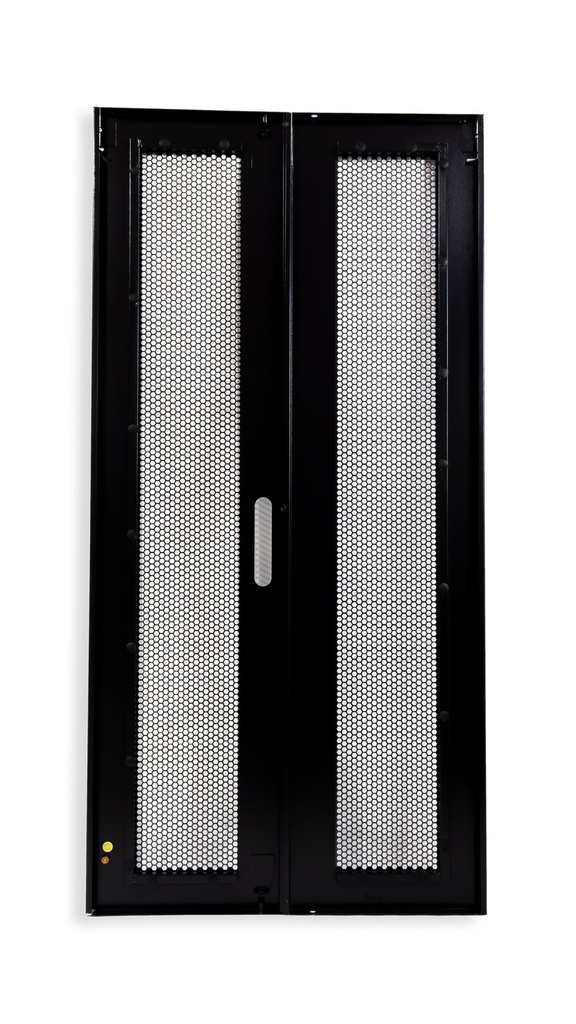 24U 600 mm Double Perforated Door for Floor Standing Racks