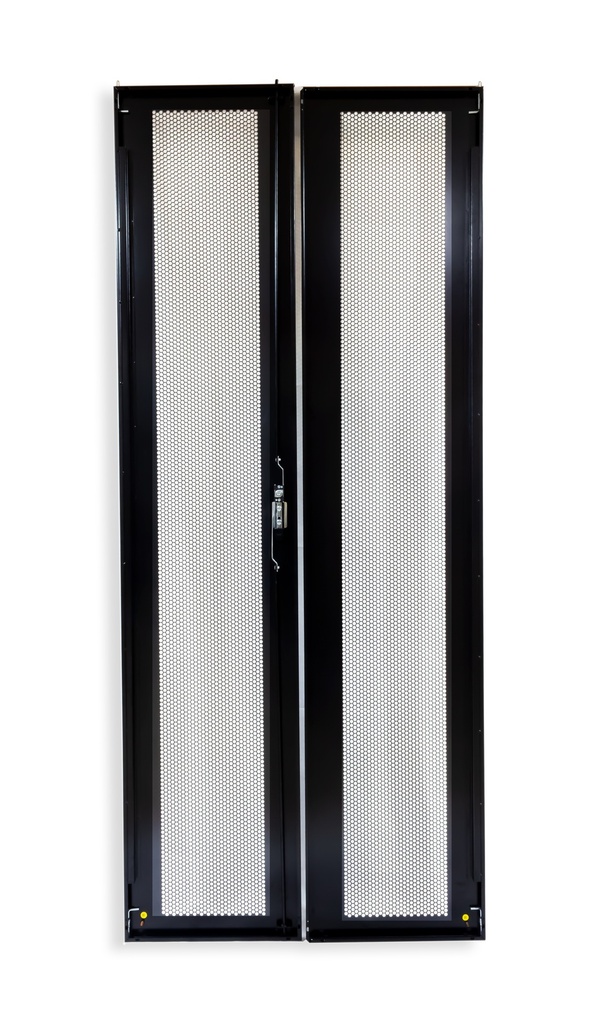 42U 600 mm Double Perforated Door for Floor Standing Racks 